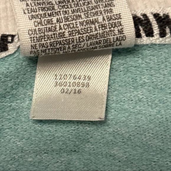 Victoria's Secret PINK Women’s Logo Pullover Campus Crewneck Sweatshirt Size M - Picture 8 of 15